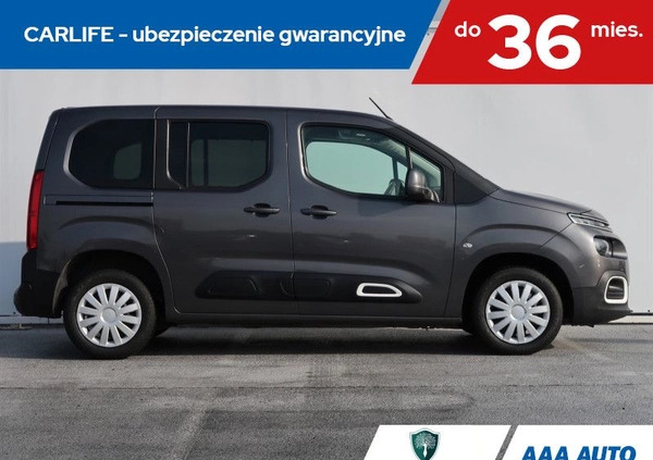 Citroen Berlingo cena 66000 przebieg: 137700, rok produkcji 2019 z Międzybórz małe 172